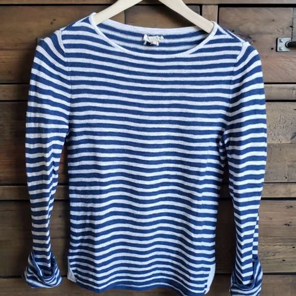 Eileen Fisher Bateau Neck Top Size XS - Picture 5 of 6